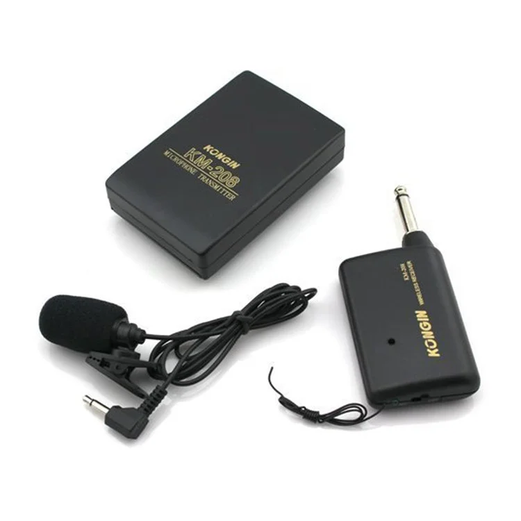 KM208 Mini Clip-on Wireless Microphone System