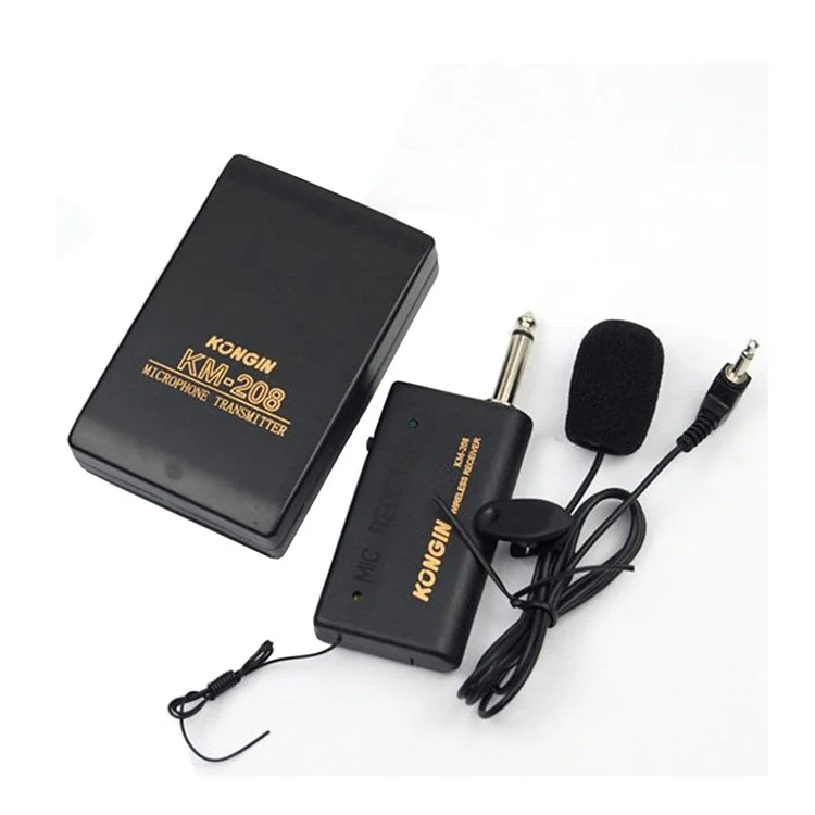 KM208 Mini Clip-on Wireless Microphone System