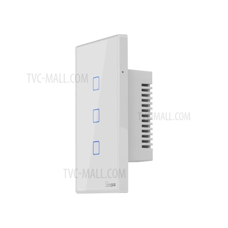 SONOFF T2US3C-TX US Plug 3 Gang Wireless WiFi Smart Touch Light Switch