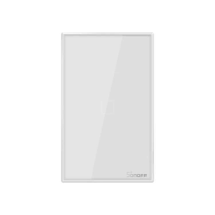 Sonoff T0US1C-TX 120 WiFi Smart Switch App RF433 Remoto Control Per Alexa Google US Plug - 1 Banda