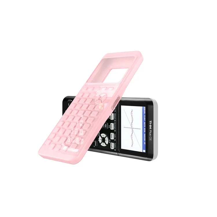 Silicone Case for Texas Instruments TI-84 Plus CE Calculator - Pink