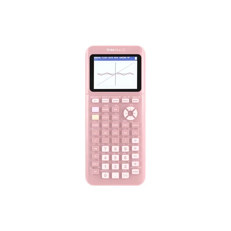 Silicone Case for Texas Instruments TI-84 Plus CE Calculator - Pink