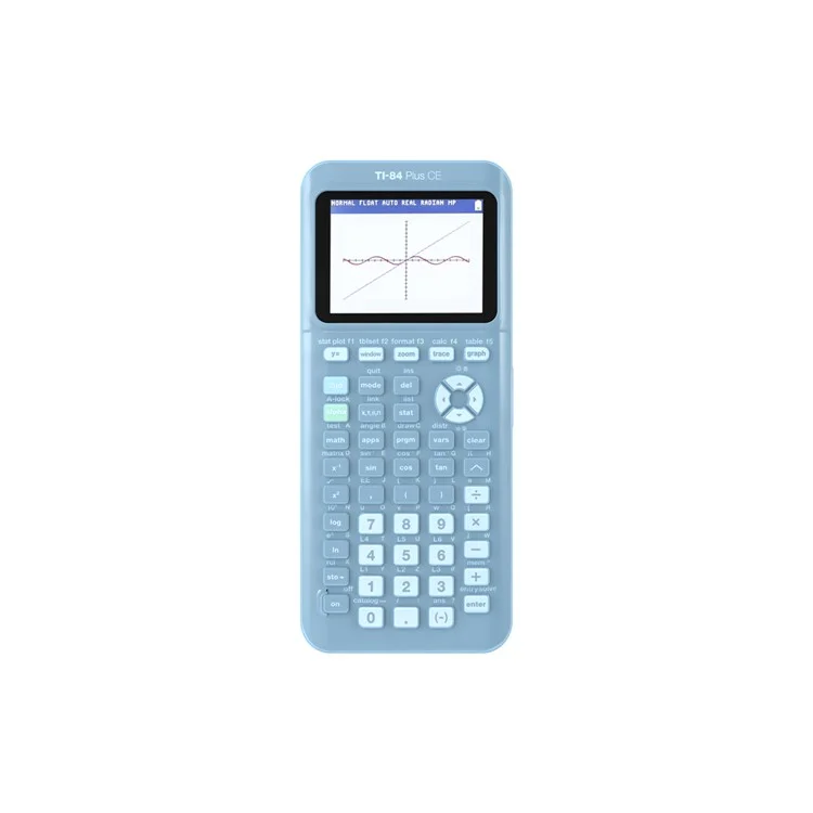 Silicone Case for Texas Instruments TI-84 Plus CE Calculator - Blue