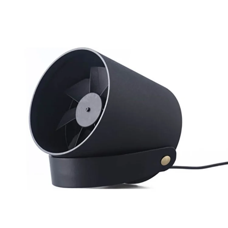 VH Ultra-Quiet USB Powered Portable Desk Fan Dual Motor Double Fan - Black