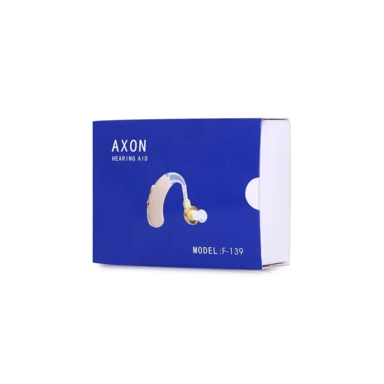 AXON F-139 Wireless BTE Hearing Aid Volume Adjustable Sound Enhancement Amplifier