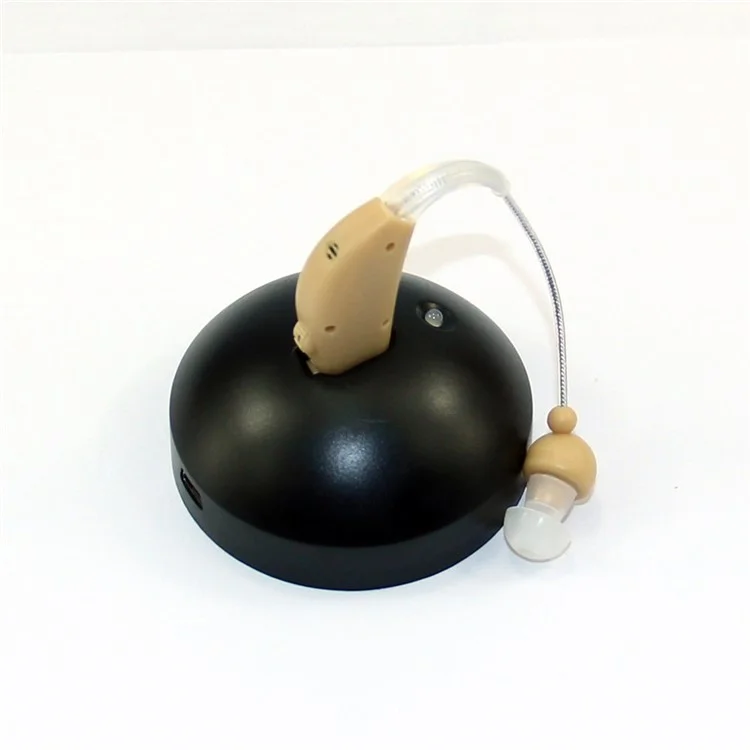 ZDB-108 Rechargeable Sound Amplifier Hearing Aid BTE Behind the Ear - EU Plug