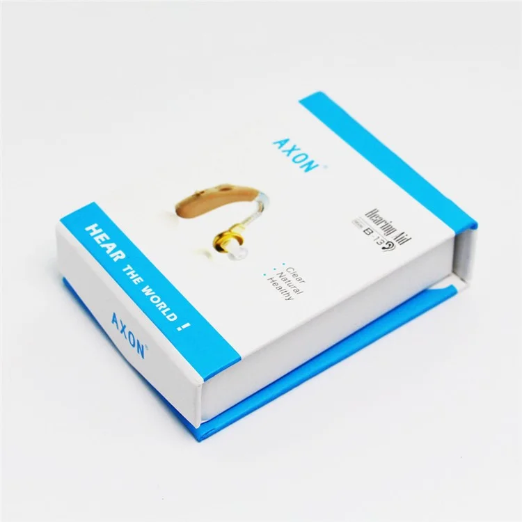 AXON B-13 Analogue Mini BTE Hearing Aids Headphone Amplifier Personal Sound Amplifier