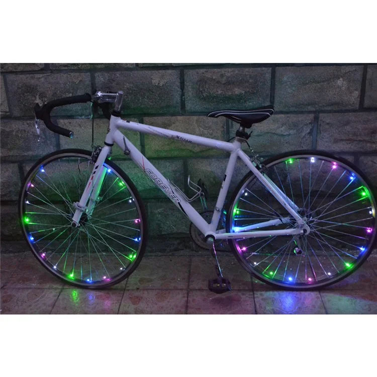 Waterproof LED Bicycle Safety Wheel Light - Multicolor