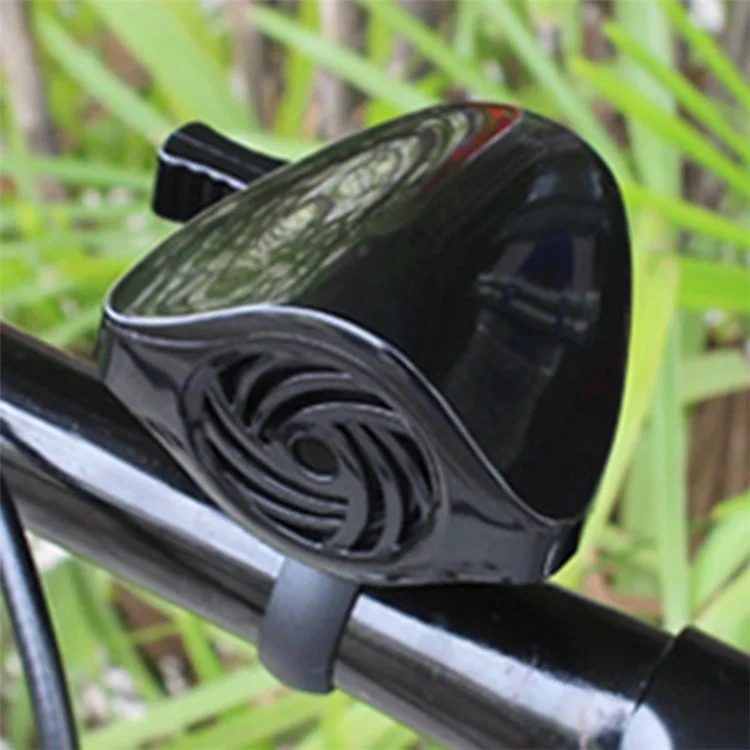 Ultra Loud 7 Ringtones Alarm Cycling Bike Bicycle Handlebar Horns Ring - Black