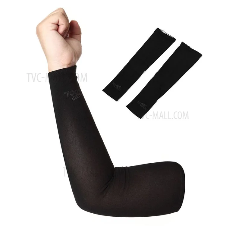 AOTU AT9023 Cycling Sleeves Armwarmers Sleeves Arm Warmer UV Protection - Black
