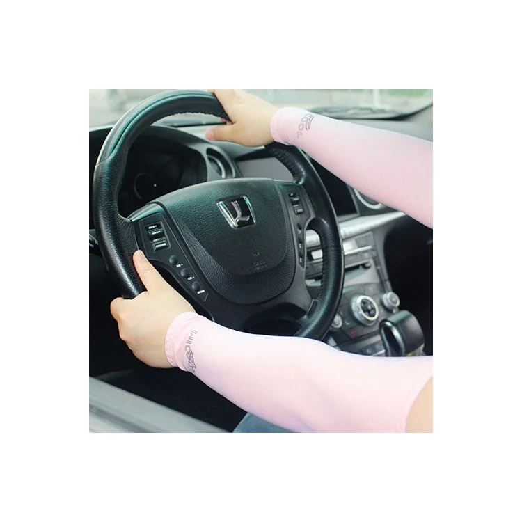 AOTU AT9023 Cycling Sleeves Armwarmers Sleeves UV Protection - Pink