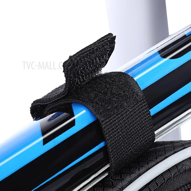 SAHOO 2L Bicycle Bike Tube Triangle Storage Bag - Black
