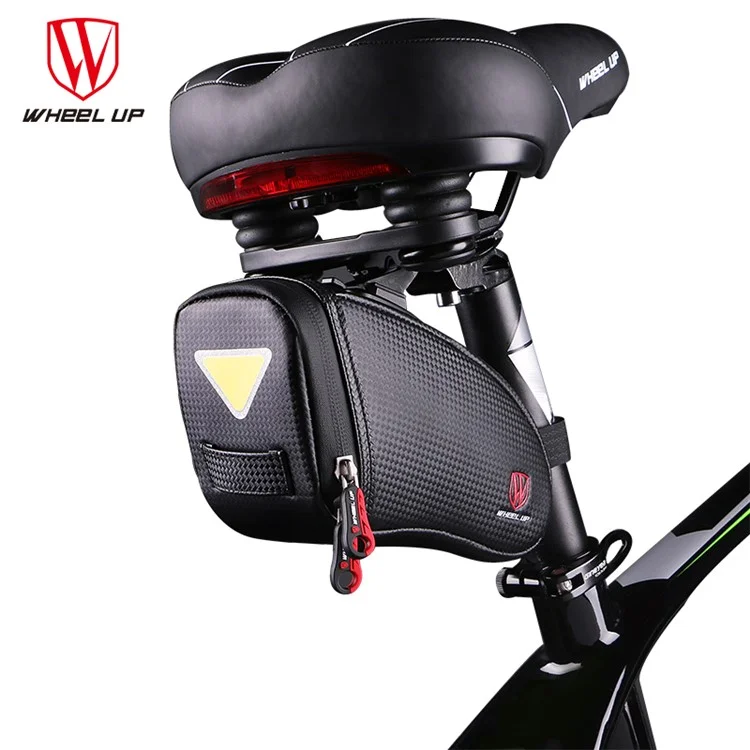 WHEEL UP Bike Saddle Bag Waterproof Seat Rear Tail Pouch
