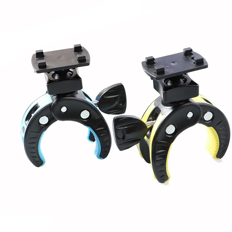 Outdoor Bike Bottle Holder Bicycle Adjustable Plastic Drink Water Bottle Cup Holder - Yellow