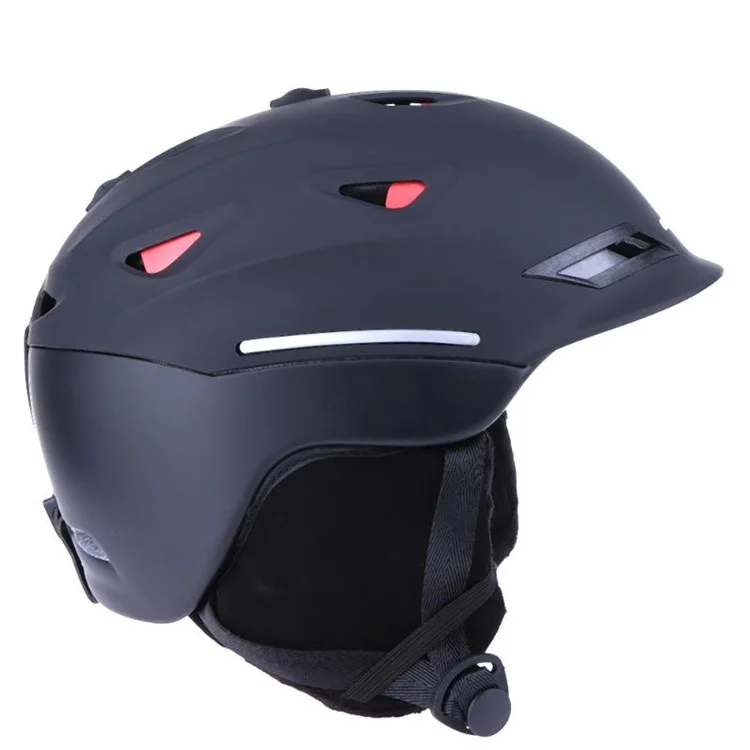 GUB 628 Ski Helmet Breathable Snow Sports Cycling Helmet Head Circumference: 58-62cm - Black