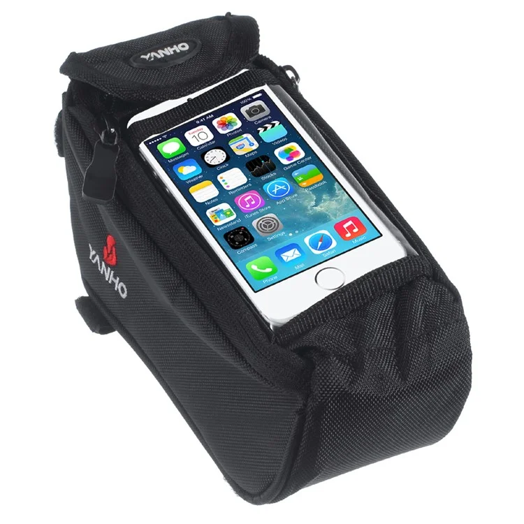 YANHO Bicycle Front Tube Bag for Touch Screen Cell Phone / GPS