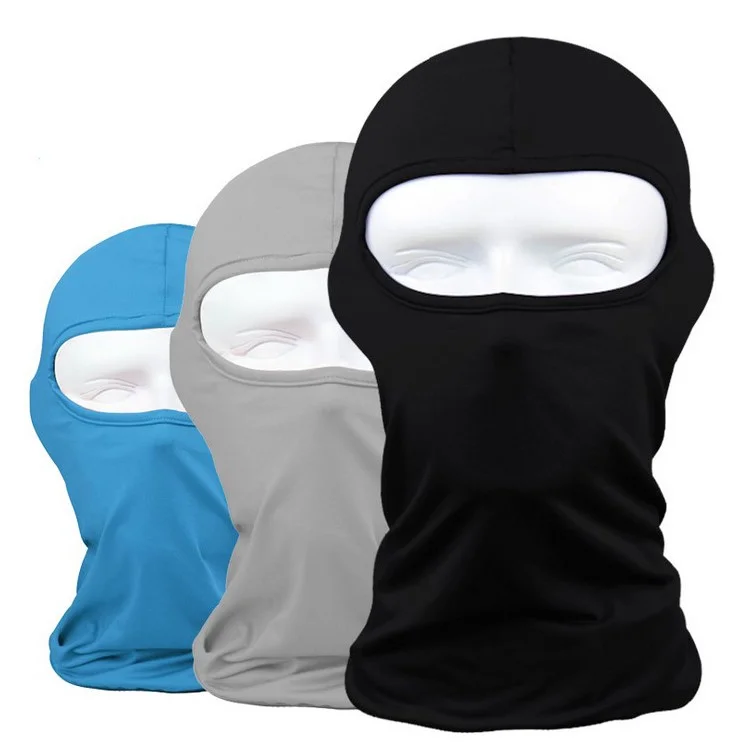 Lycra Fabrics Ski Face Mask Motorcycle Cycling Bike Bandana Dust-proof Balaclava - Red