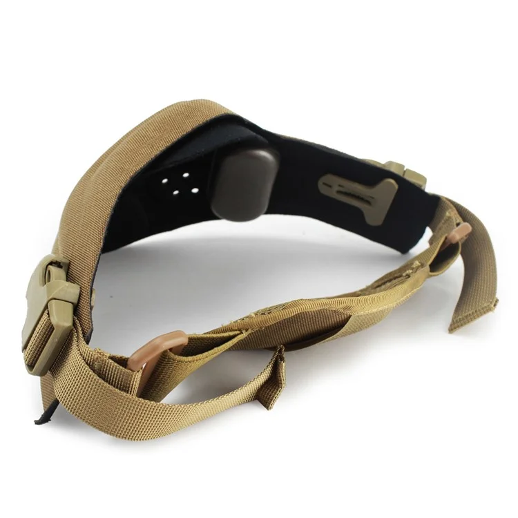 Tactical Mask CS Outdoor Sweat-proof Half Face Protector Mask - Khaki (MA-40-T)