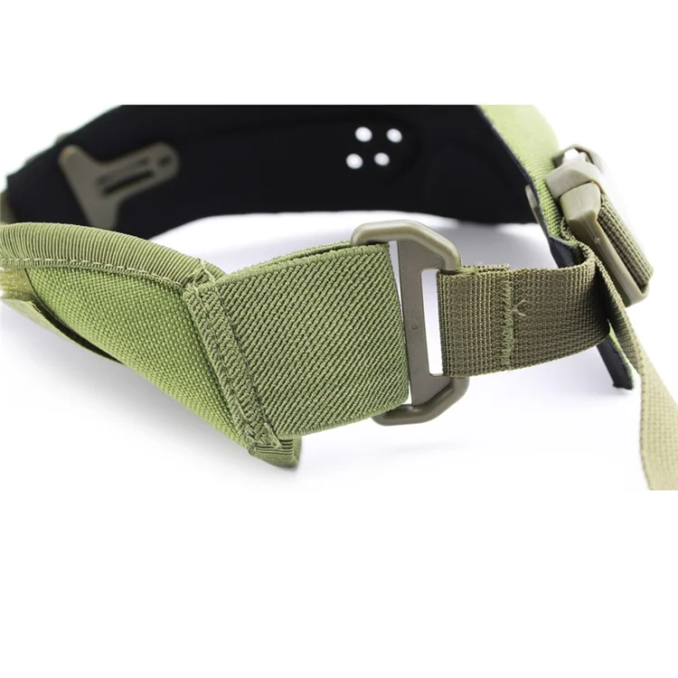 Tactical Mask CS Outdoor Breathable Half Face Protector Mask - Green (MA-40-OD)