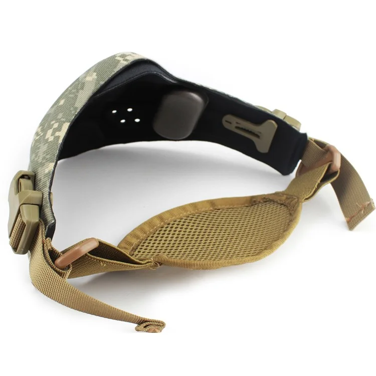 Outdoor Tactical CS Sports Face Mask Half Face Mask - ACU