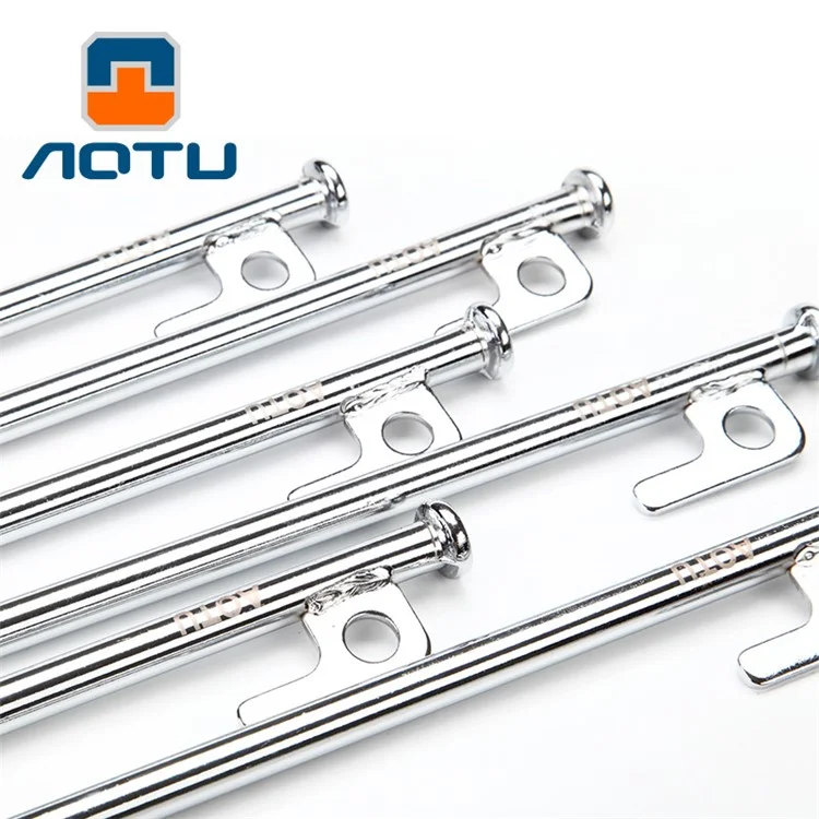 AOTU 300mm Long Ground Nail Solid Iron Nail Tent Stake for Outdoor Camping (AT6541)