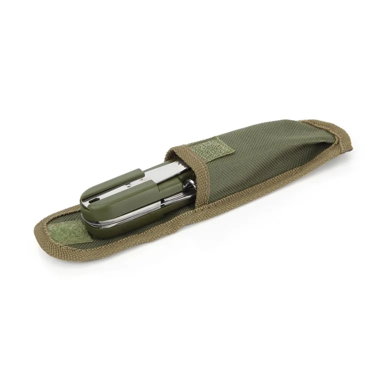 AOTU AT6364 Outdoor Folding Travel Camping Utensil Camping Fork Knife Spoon Set and Bottle Opener Multi-tool