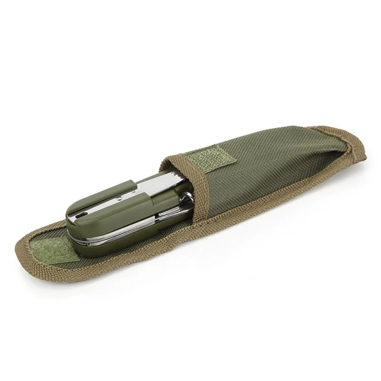 AOTU AT6364 Outdoor Folding Travel Camping Utensil Camping Fork Knife Spoon Set and Bottle Opener Multi-tool
