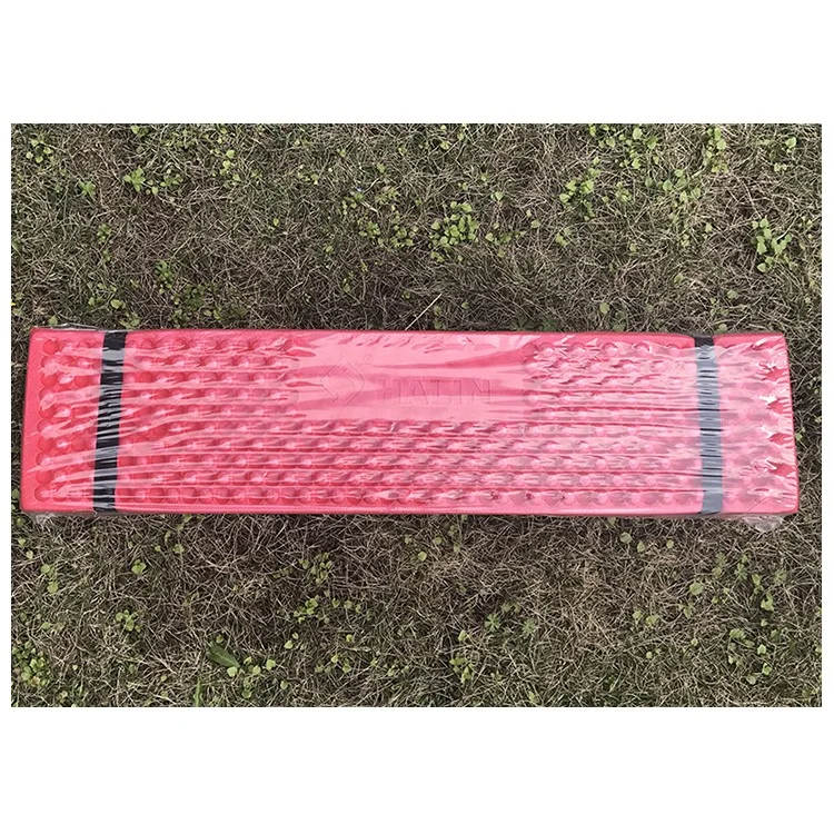 Outdoor Portable Honeycomb Cushion Picnic Mat Sleeping Mat Pad, Size: 186 x 65 x 1cm - Red