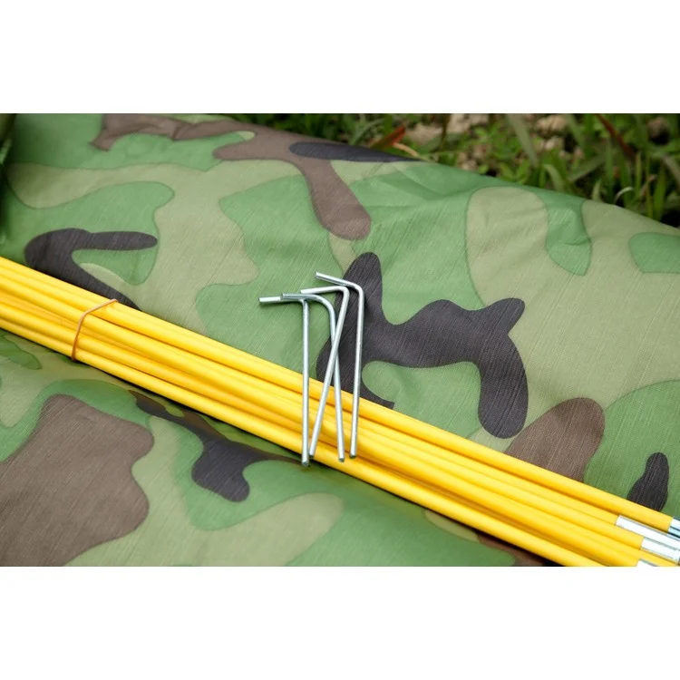 Camouflage Ultralight Portable Camping Tent for 3-4 Persons with Carry Bag BL037