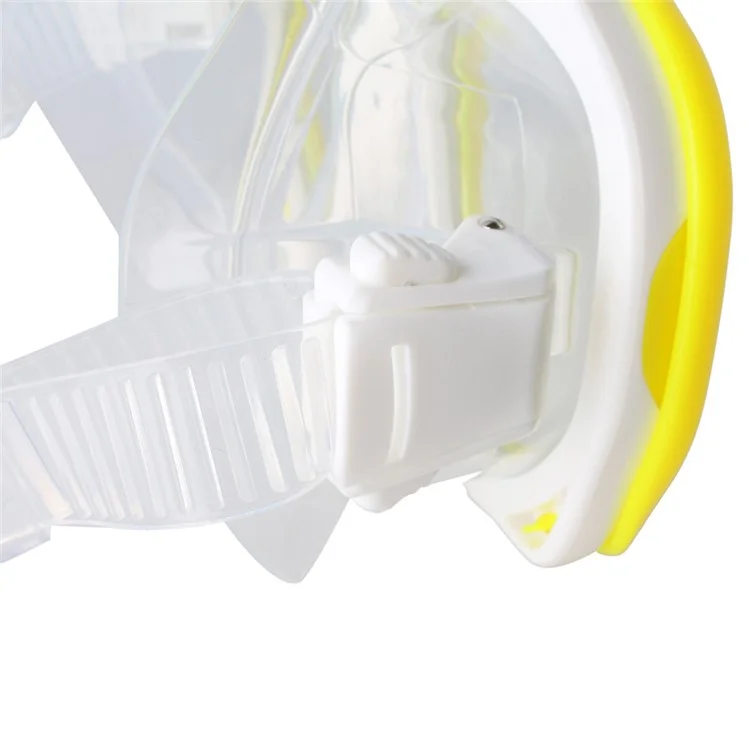 COPOZZ Anti-fog Diving Snorkeling Googles with Myopic Lens MSK4260 - Yellow / 300 Degrees