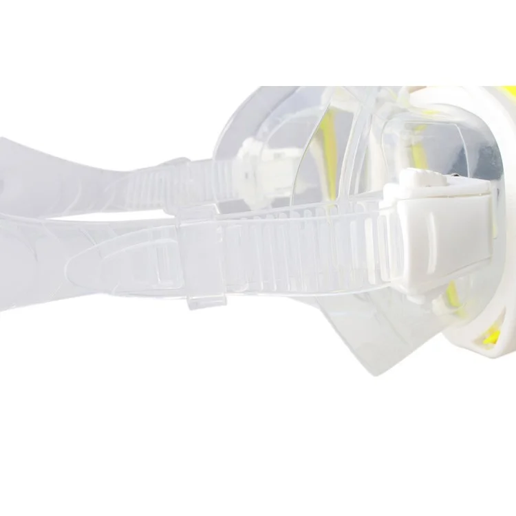 COPOZZ Anti-fog Diving Snorkeling Googles with Myopic Lens MSK4260 - Yellow / 300 Degrees
