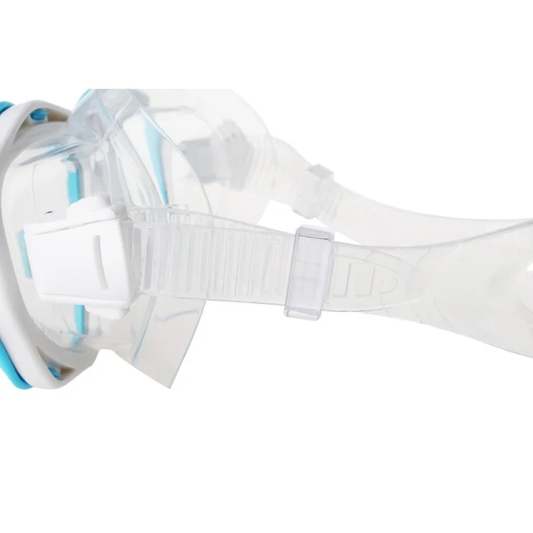 COPOZZ Anti-fog Diving Snorkeling Googles with Myopic Lens MSK4260 - Blue / 300 Degrees