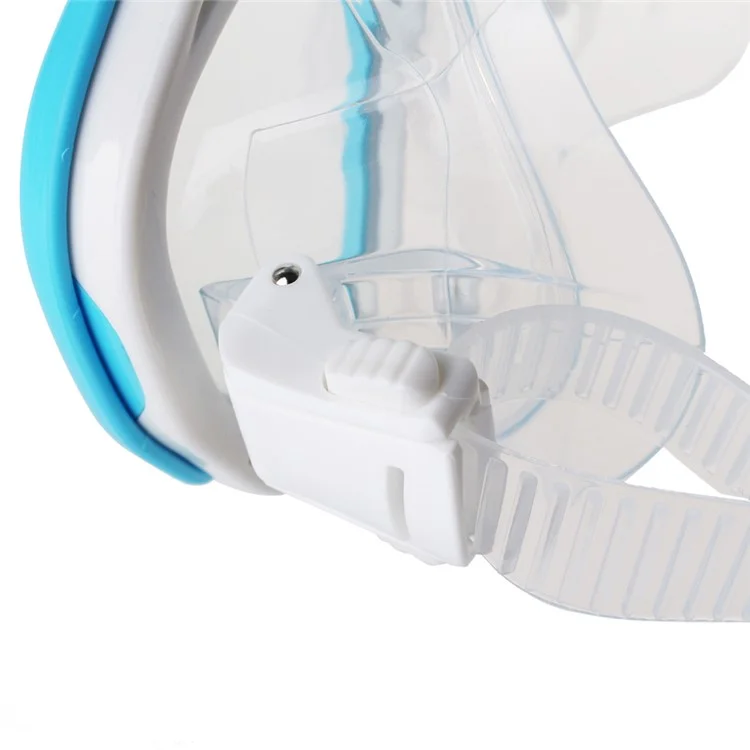 COPOZZ Anti-fog Diving Snorkeling Googles with Myopic Lens MSK4260 - Blue / 300 Degrees