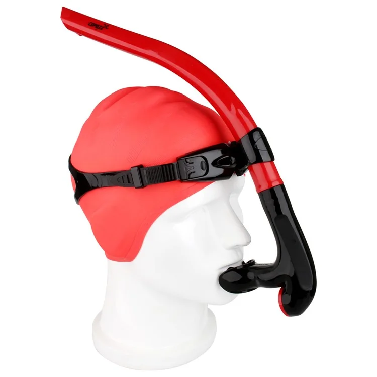 COPOZZ Swimming Diving Snorkel Breathing Tube with Silicon Mouthpiece SK4300 - Red