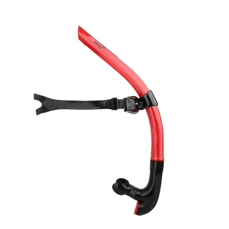 COPOZZ Swimming Diving Snorkel Breathing Tube with Silicon Mouthpiece SK4300 - Red