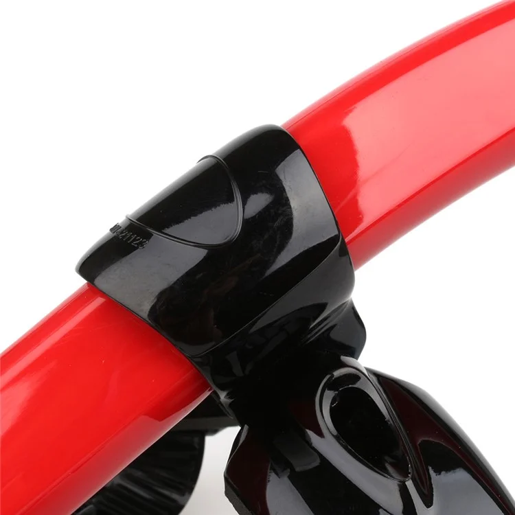 COPOZZ Swimming Diving Snorkel Breathing Tube with Silicon Mouthpiece SK4300 - Red