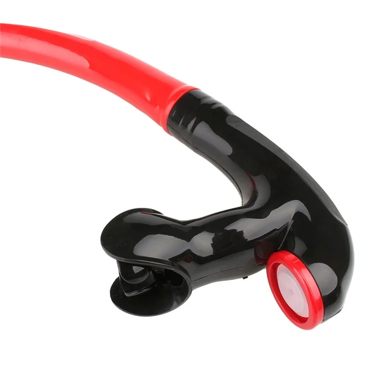 COPOZZ Swimming Diving Snorkel Breathing Tube with Silicon Mouthpiece SK4300 - Red