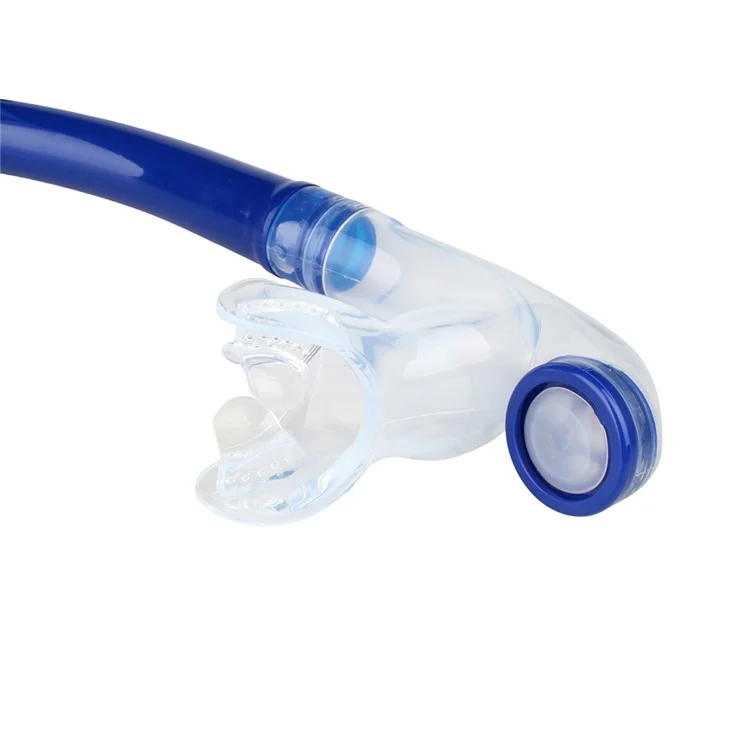 COPOZZ Swimming Diving Snorkel Breathing Tube with Silicon Mouthpiece SK4300 - Blue
