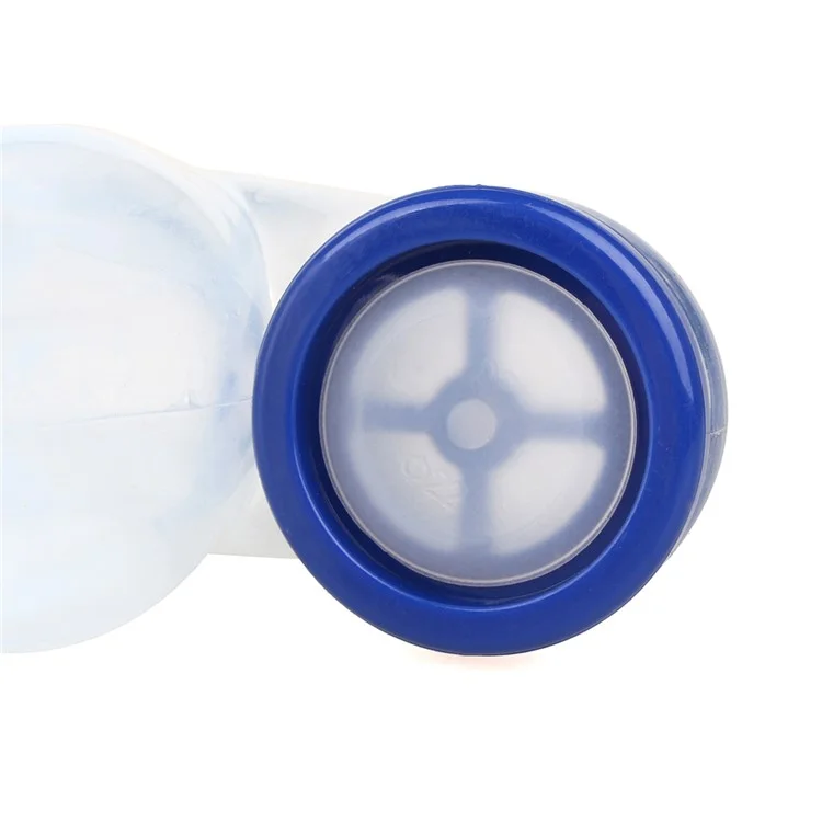 COPOZZ Swimming Diving Snorkel Breathing Tube with Silicon Mouthpiece SK4300 - Blue