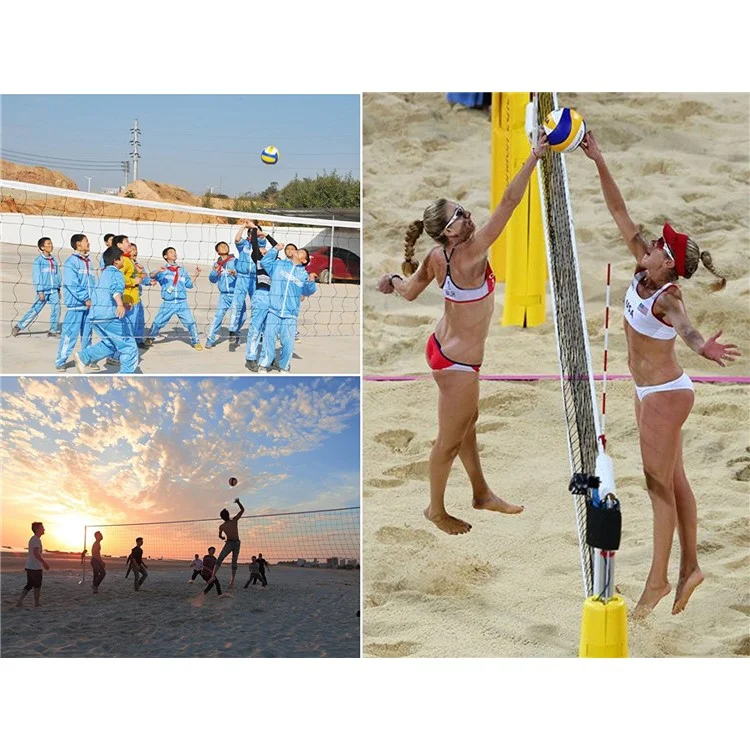 Highest Quality PE Canvas Volleyball Net Competition Volleyball Net