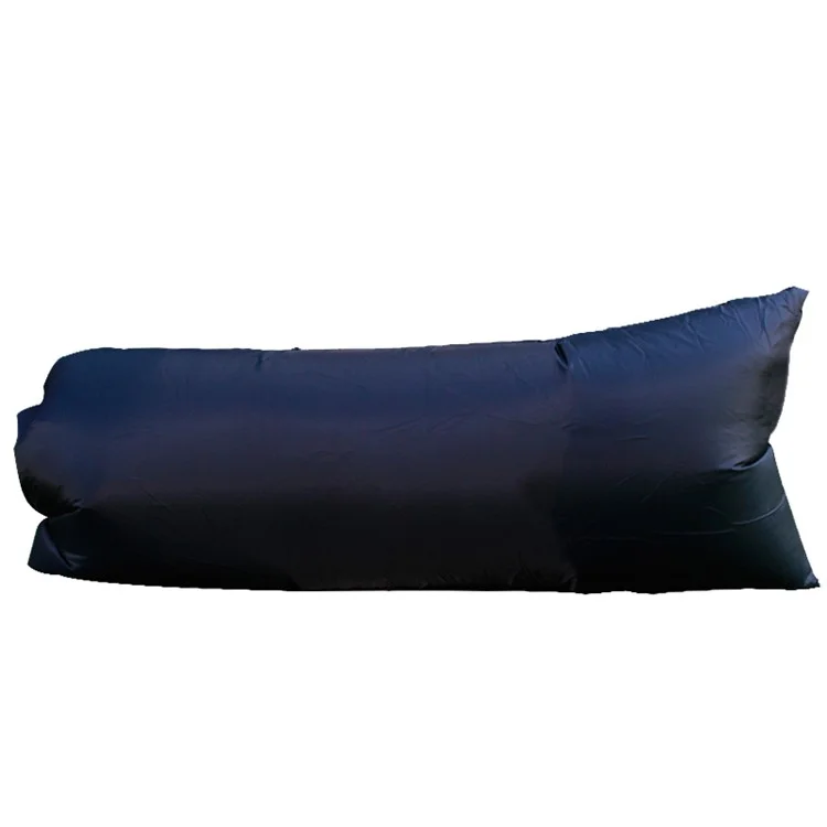 Outdoor/Indoor Inflatable Lounger Lazy Sofa Sleeping Air Bag - Black