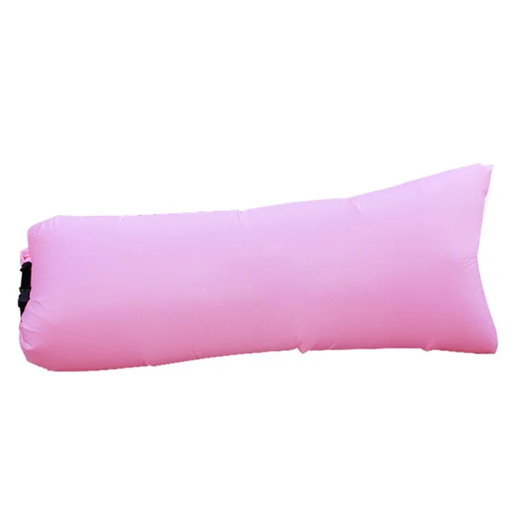 Outdoor/Indoor Inflatable Beach Lounger Convenient Compression Air Bag - Pink
