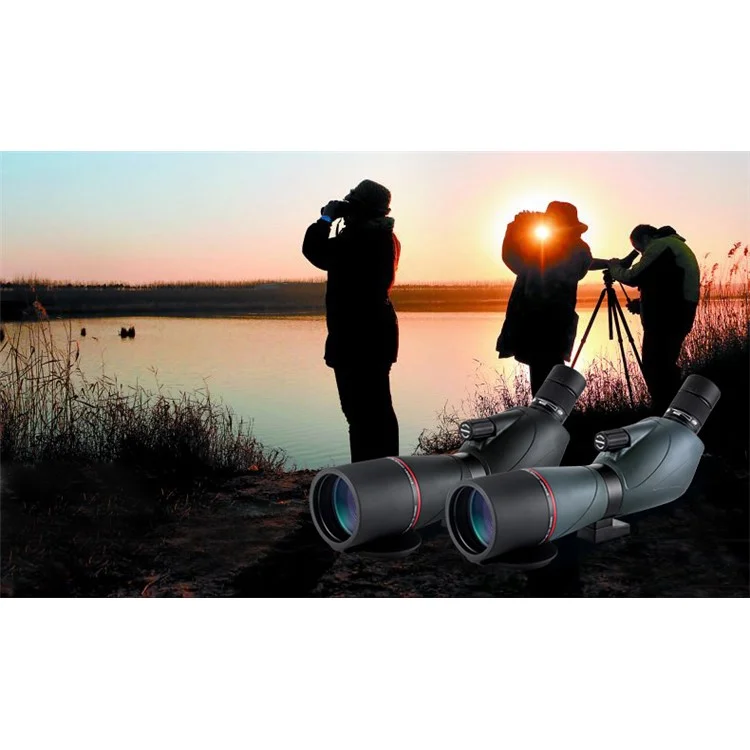 EYESKEY EK8345 15-45X Outdoor Bird Watching Monocular Telescope with BAK4 Prism - Black