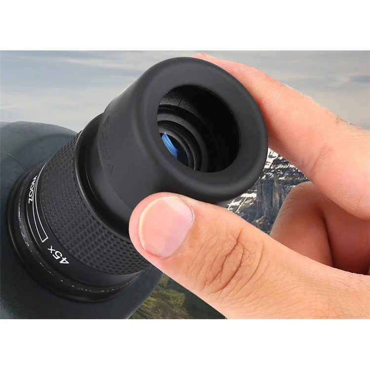 EYESKEY EK8345 15-45X Outdoor Bird Watching Monocular Telescope with BAK4 Prism - Black