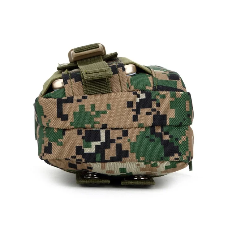 Outdoor Sports Nylon Waist Bag for iPhone 6s/6 Etc - Camouflage / Army Green