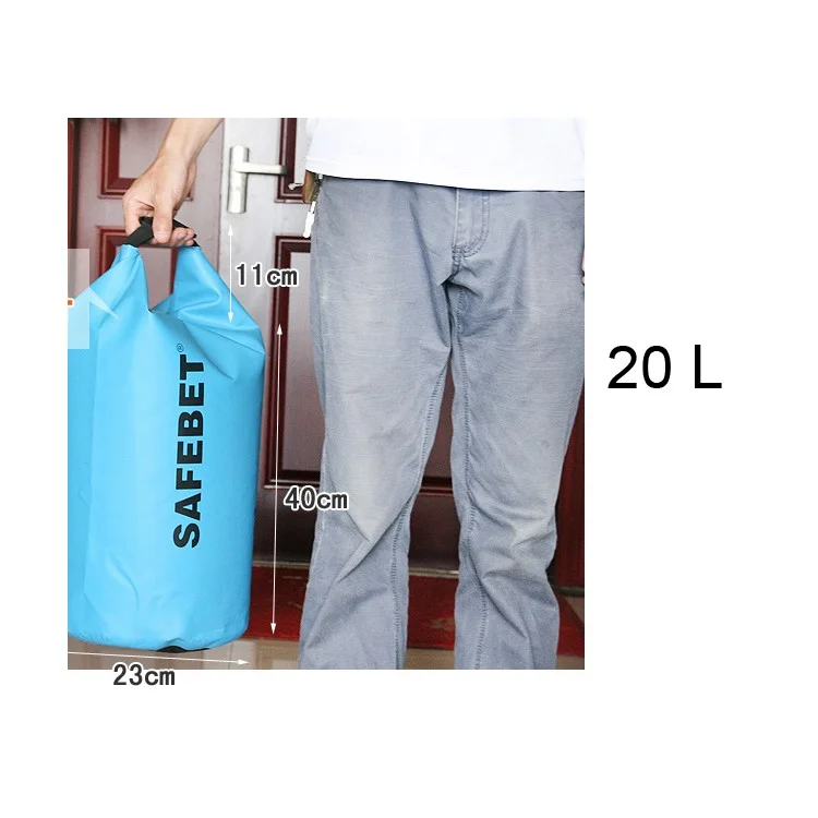 10L Waterproof Dry Bag for Outdoor Rafting Swimming Floating - Yellow