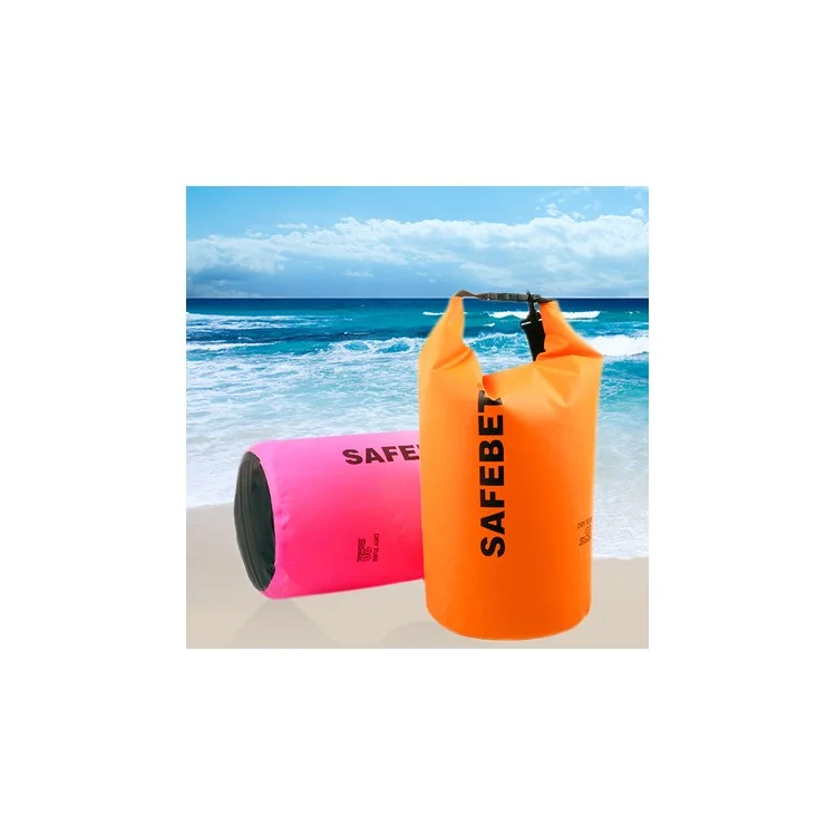 20L Waterproof Dry Pouch Bag for Outdoor Rafting Swimming Floating - Black