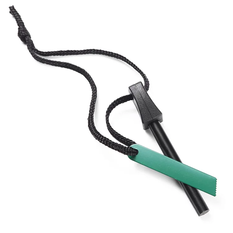 AOTU Outdoor Survival Camping Emergency Fire Starter Magnesium Flint Scraper Stone Fire Lighter (AT6328)