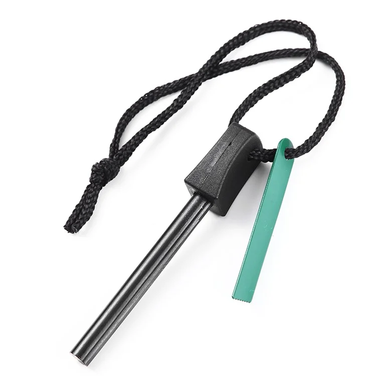 AOTU Outdoor Survival Camping Emergency Fire Starter Magnesium Flint Scraper Stone Fire Lighter (AT6328)
