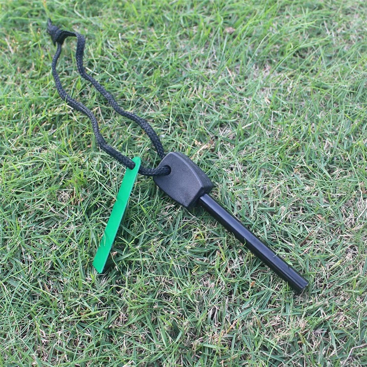 AOTU Outdoor Survival Camping Emergency Fire Starter Magnesium Flint Scraper Stone Fire Lighter (AT6328)